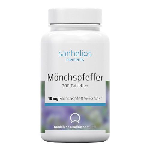 SANHELIOS Mönchspfeffer 10 mg Tabletten