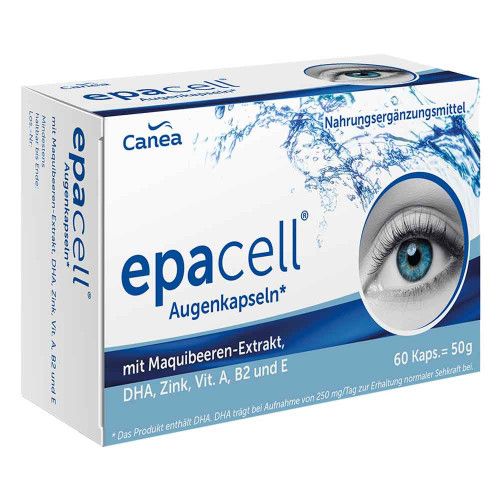 EPACELL Augenkapseln m.Maquibeere DHA+EPA