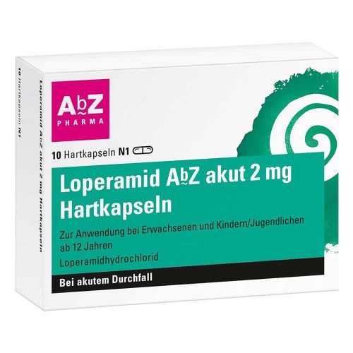 LOPERAMID AbZ akut 2 mg Hartkapseln