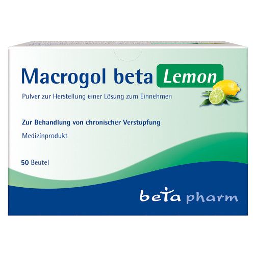 MACROGOL beta Lemon Plv.z.Her.e.Lsg.z.Einnehmen