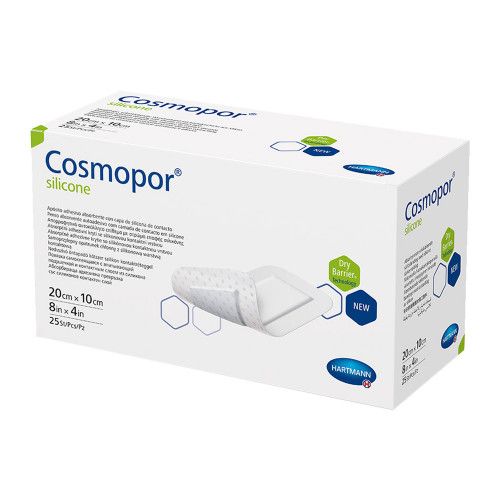 COSMOPOR silicone Wundverband 10x20 cm