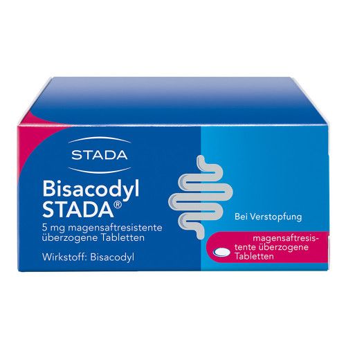 BISACODYL STADA 5 mg magensaftres.überzog.Tabl.