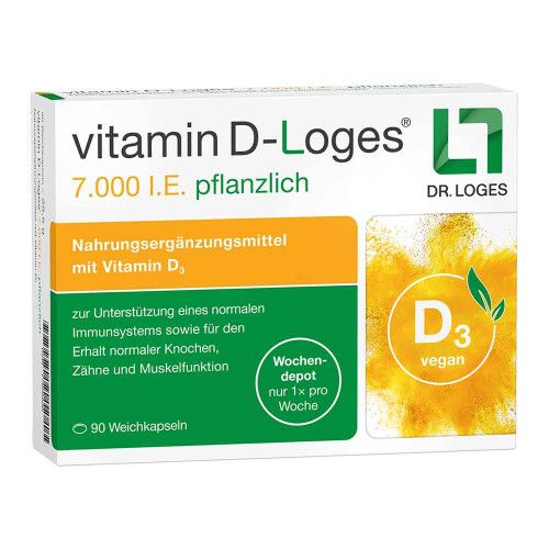 VITAMIN D-LOGES 7.000 I.E. pflanzlich Wochendepot