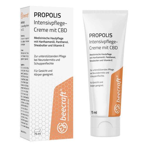 BEECRAFT Propolis CBD Intensivpflege Creme