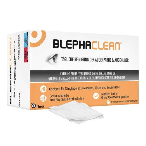 BLEPHACLEAN Kompressen sterile