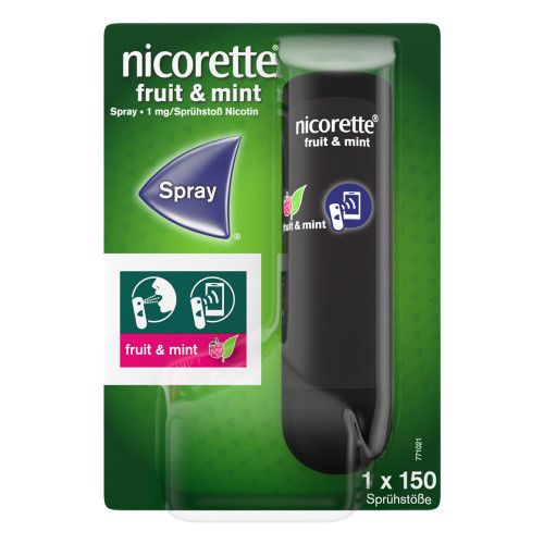 NICORETTE Fruit & Mint Spray 1 mg/Sprühstoß NFC