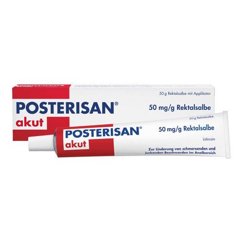 POSTERISAN akut 50 mg/g Rektalsalbe