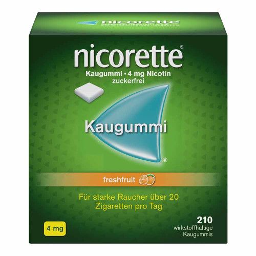 NICORETTE Kaugummi 4 mg freshfruit