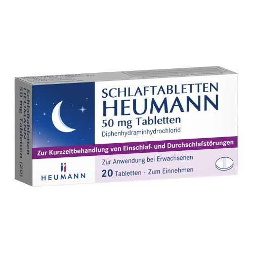 SCHLAFTABLETTEN HEUMANN 50 mg Tabletten