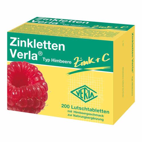 ZINKLETTEN Verla Himbeere Lutschtabletten