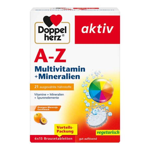 DOPPELHERZ A-Z Multivitamin+Mineralien Brausetabl.