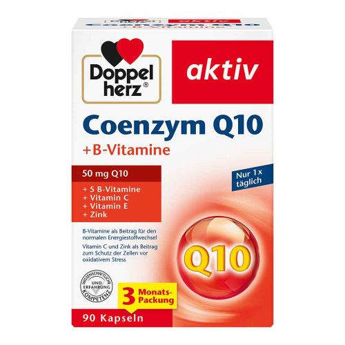 DOPPELHERZ Coenzym Q10+B Vitamine Kapseln