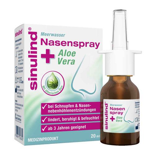 SINULIND Meerwasser Nasenspray+Aloe Vera