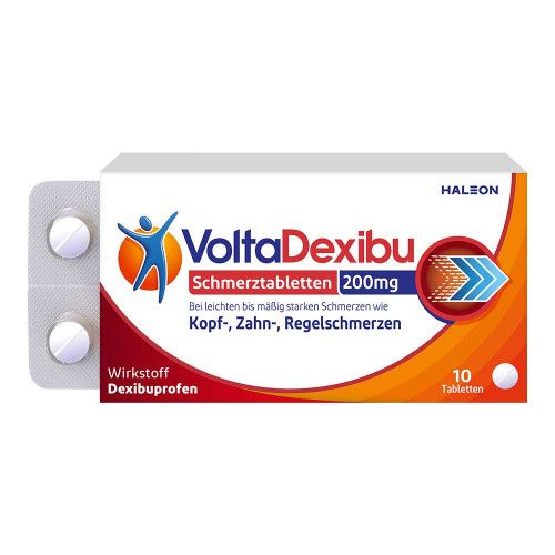 VOLTADEXIBU Schmerztabletten 200 mg Filmtabletten