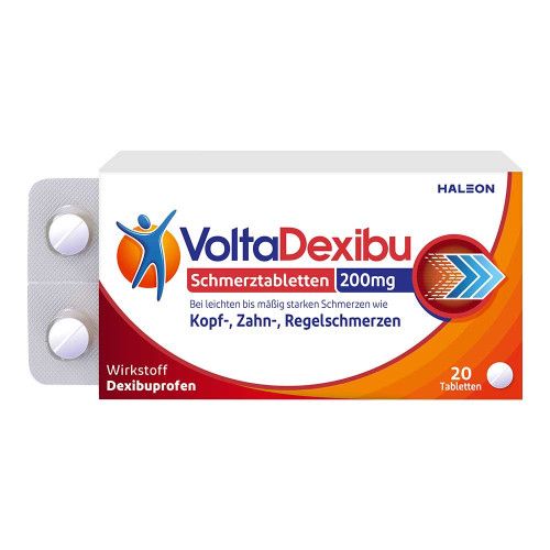 VOLTADEXIBU Schmerztabletten 200 mg Filmtabletten