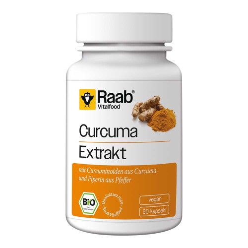 RAAB Vitalfood Curcuma Extrakt Bio Kapseln